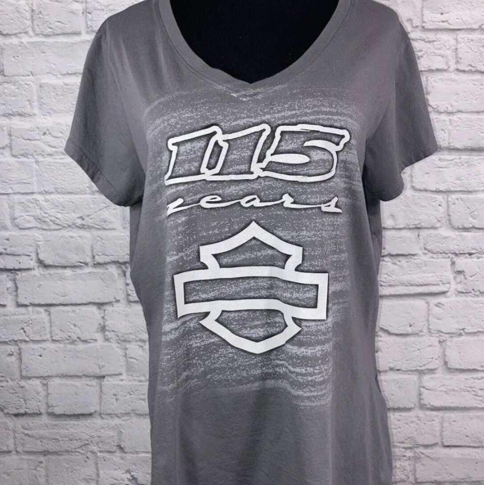 Women's Harley Davidson 115th edition t-shirt